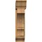 Ekena Millwork Balboa Traditional Rough Sawn Bracket w/ Offset Brace, Western Red Cedar, 8"W x 30"D x 34"H BKT0806X30X34BOA01RWR - alternate 2
